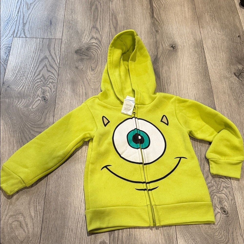 Monsters Inc Boys Hoodie - 3T